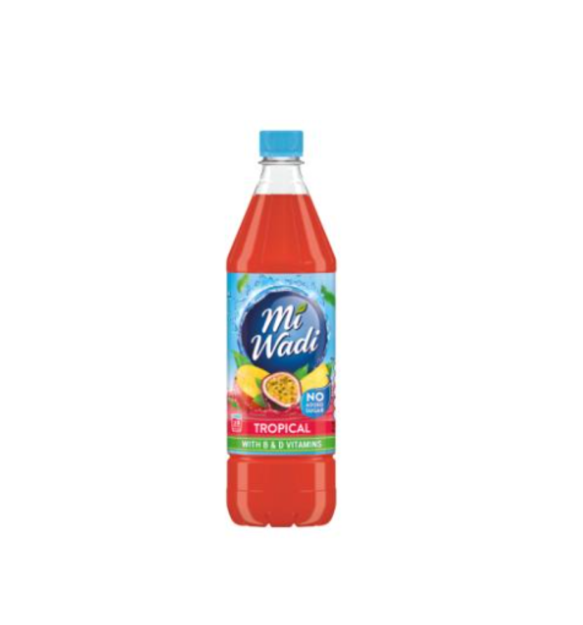 Mi Wadi No Added Sugar Tropical 1L